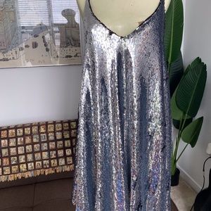 Zara Sequin Party dress